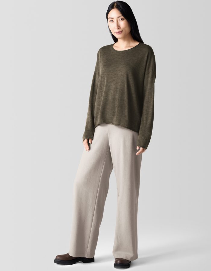 Eileen Fisher - Pull à col ras du cou