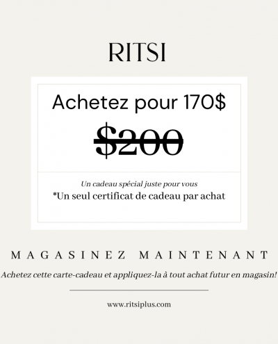 Carte cadeau Ritsi