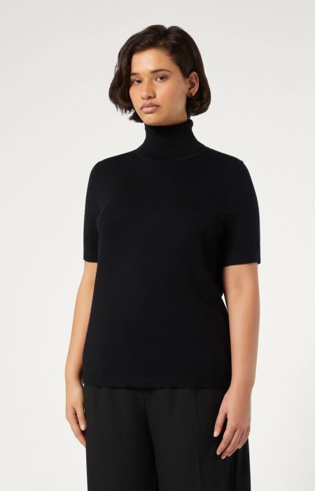 Pull en viscose - noir