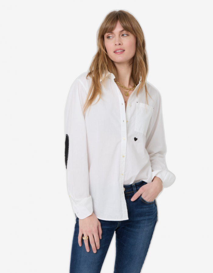 Kerri Rosenthal - Mia Shirt Core Classic White