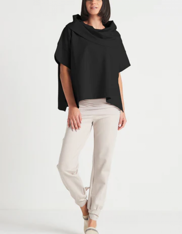 Planet by Lauren G - Scuba Drape Neck Tee