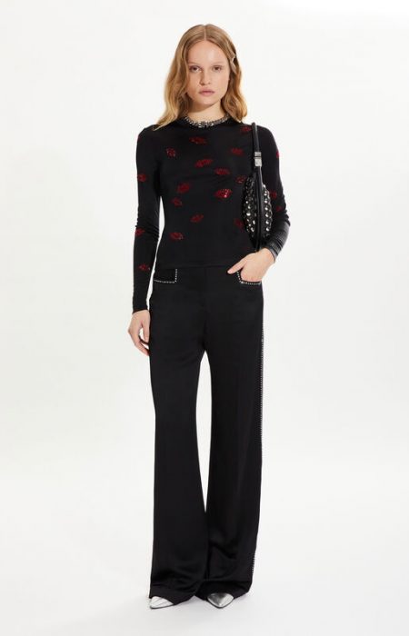 Sonia Rykiel - Long-sleeved jersey top